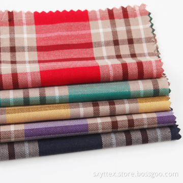 Lady's Colorful 100%Cotton Fabric For Dress Woman Clothing